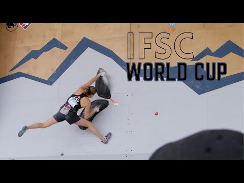 I Fist-Bumped ADAM ONDRA at a World Cup!!! | Salt Lake City IFSC
