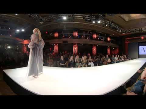 Alicia Perrillo 360 view hitechMODA season 8 NYFW runway show