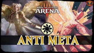 TOP FLIGHT ANTI META  MTG Arena Mono White Flying Tempo STRIXHAVEN Standard Deck