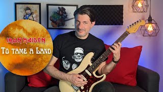 To Tame A Land - Iron Maiden FULL Guitar Cover