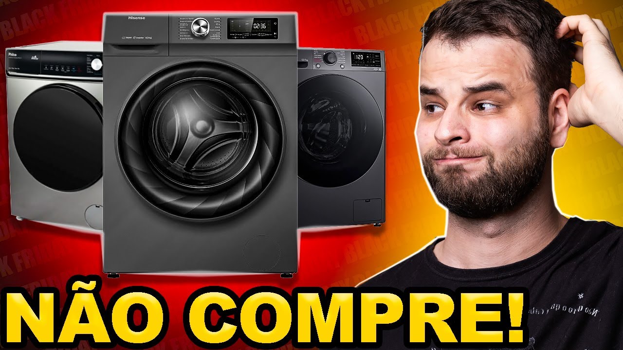 PIORES LAVA E SECA pra comprar na BLACK FRIDAY! NÃO RECOMENDO!