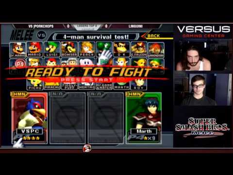 VS Weekly 5/08/16 - Losers R7 - VS|Porkchops (Falco) vs Linguini (Marth) - Melee