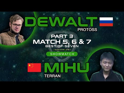 [ENG] Dewalt vs Mihu - PvT - 3 of 3 - BSL13 Finals Rematch - BSL SM - StarCraft BroodWar Remastered