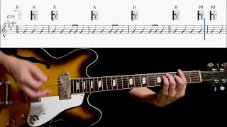 Guitar TAB : Good Day Sunshine - The Beatles - isolated track