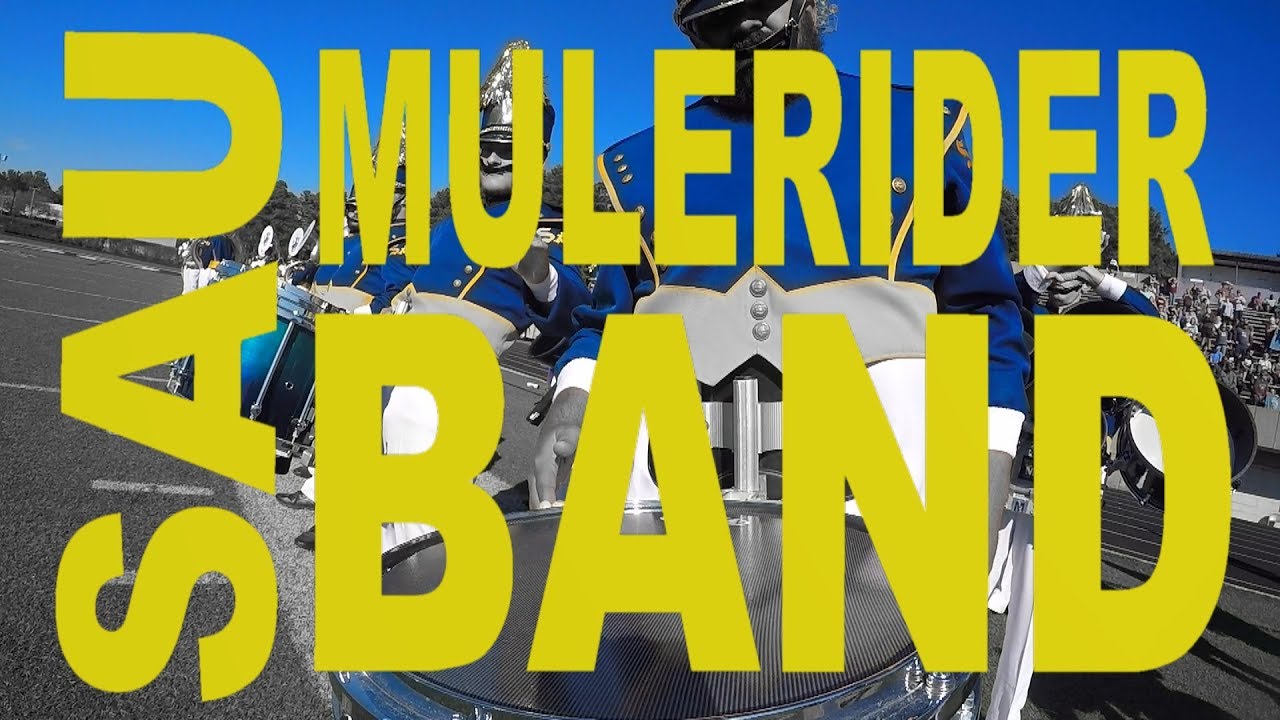 2018 SAU Mulerider Band Halftime Show