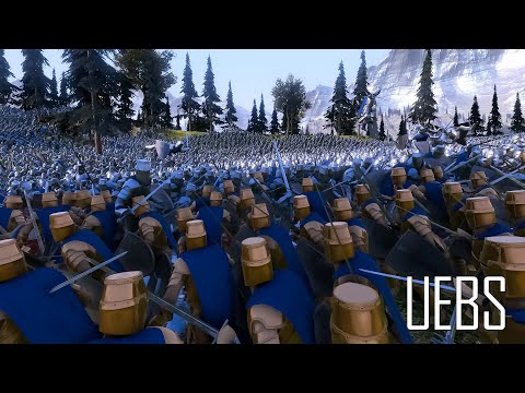 30.000 Heavy Knights vs 28.000 Golden Knights- Ultimate Epic Battle Simulator 2-UEBS 2
