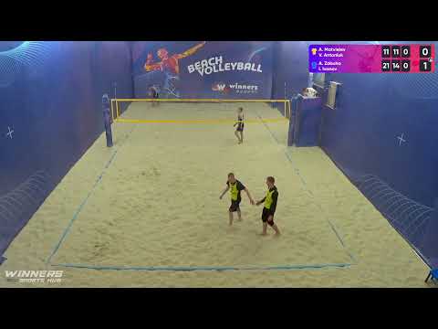 12:15 A.Matvieiev / V.Antoniuk - A.Zabuha / I.Ivanov | Winners Beach Volleyball