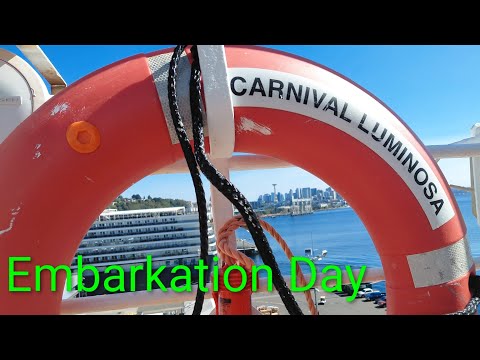 Thumbnail for Carnival luminosa Embarkation Day.  