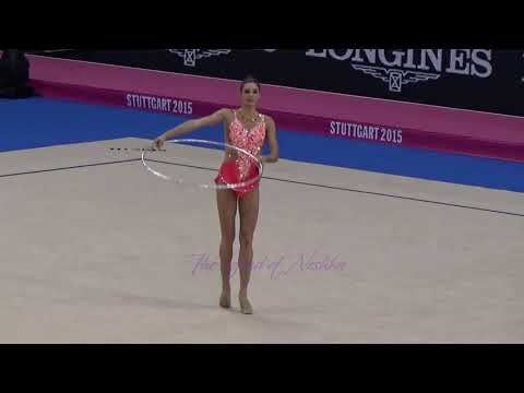 Anna SEBKOVA (CZE) hoop - 2015 Stuttgart worlds Qualifs