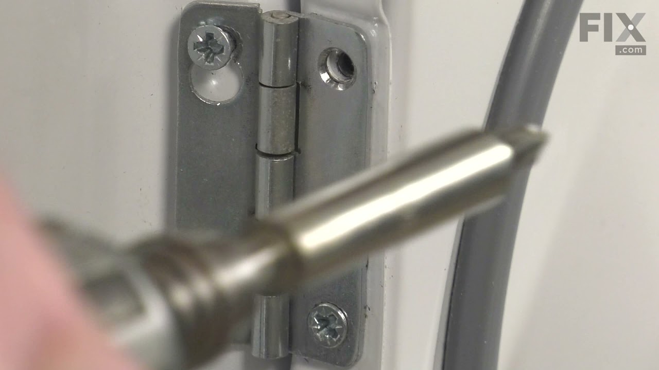 Replacing your Dryer Door Hinge Replacing your Dryer Door Hinge