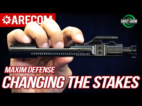 Maxim Defense Duty Precision Rifle \u0026 SDX Reflex (Plus LEGIT BCG) | Maxim Defense | SHOT Show 2026