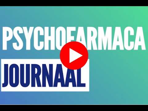 Voorbeeldweergave van het psychofarmaca journaal 2026