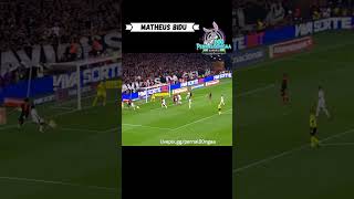 Gol do Corinthians 1x2 Matheus Bidu (Corinthians x Cruzeiro) 14/12/2025