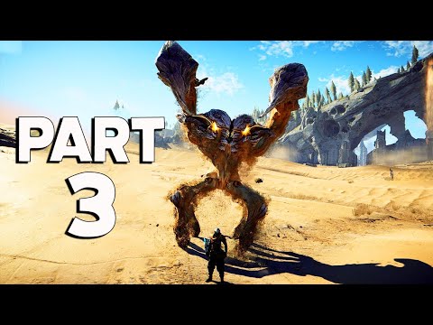 ATLAS FALLEN Walkthrough Gameplay Part 3 - SHELLBASHER (No Commentary)