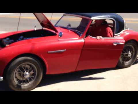 Austin Healey BT7 SSCA Rally Race Care - Running after sitting for years