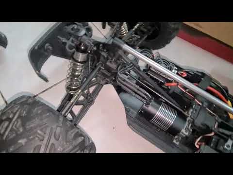 fsr tank monster truck 1/8 review.