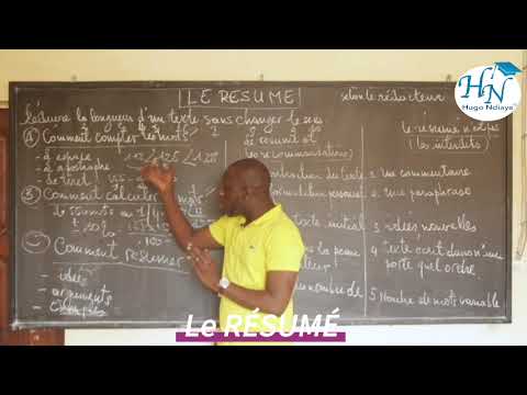 Le résumé