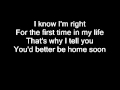 Better be home soon by Crowded House