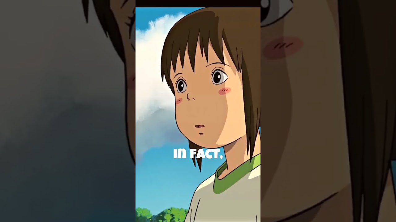 Chihiro in spirited Away is a real person 🤯🤯🤯