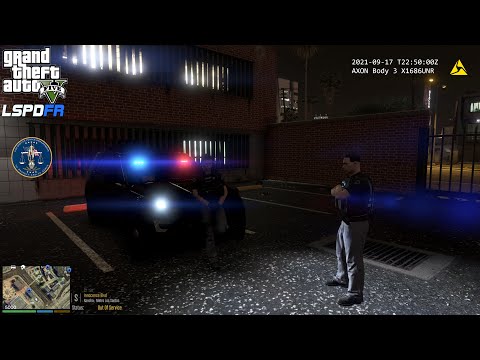 GTA V - LSPDFR 0.4.9🚔 - LSPD/LAPD - Gang Unit - Person Carrying An Assault Weapon/Shots Fired - 4K