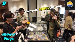 Small vendors quiz local Pokemon collectors | Vendor Vlogs EP 9 | San Jose Card Show Day 1