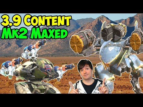 War Robots 3.9 Update: Mk2 Falcon, Exodus, Spark, Bulwark Gameplay WR