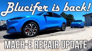 Mach-E Crash Repair Update - Blucifer is BACK!