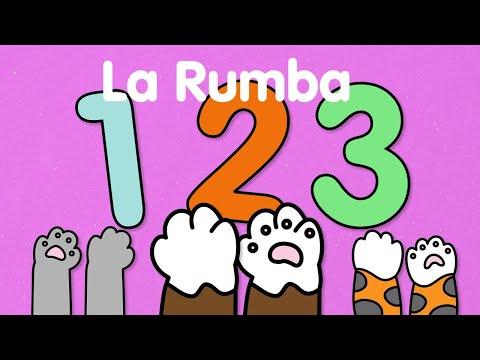 La Rumba 123 - Apprendre à compter jusqu'à 10 - Comptine afropop pour maternelles - Professeur Baba