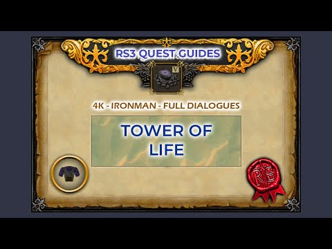 RS3: Tower of Life Quest Guide | 4K | Ironman
