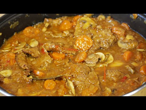 Cómo hacer FRICANDÓ de TERNERA ✅ ¡¡muy fácil!!