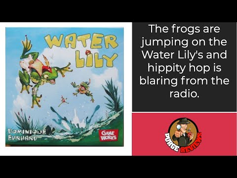 The Purge: # 2448 Water Lily: The game of flopping frogs to unpredictable scoring or an abstract game that isn't just for kids