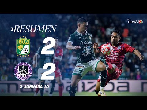 LEÓN 2-2 MAZATLÁN J10 | Fiesta de goles entre la Fiera y los Cañoneros | Apertura 2025