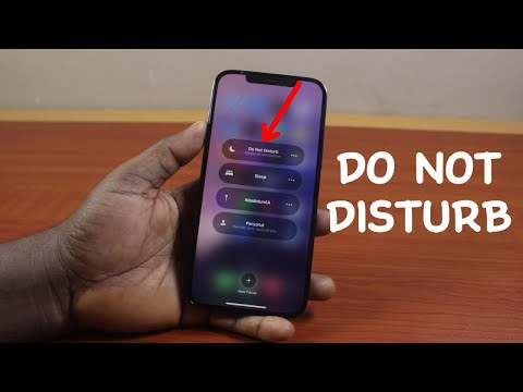 How to Turn Off iPhone 12 Pro Max Do Not Disturb