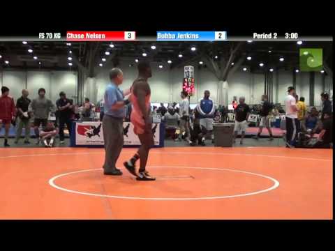 Mens FS FS 70 KG - Chase Nelson vs. Bubba Jenkins