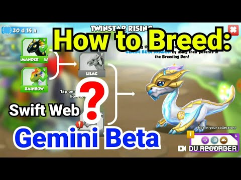 Gemini Beta Dragon | How to Breed | Dragon Mania Legends | Dml
