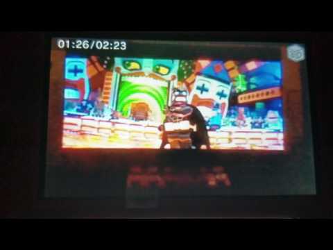 The Lego Batman movie friends are family but recorded on a 2ds