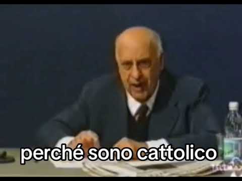 Il giurista Giacinto Auriti ci spiega perché è cattolico (ascoltatelo)