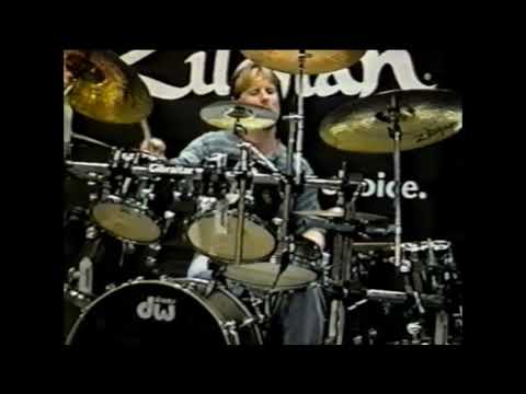 SEAN REINERT - "DRUM CLINIC" - GUITAR CENTER - HALLANDALE, FL 1997 - HD UPCONVERT