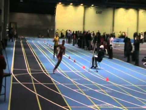 2012 U of T Fred Foot Mens 300m Timed Finals Heat 3 - 1-21-12