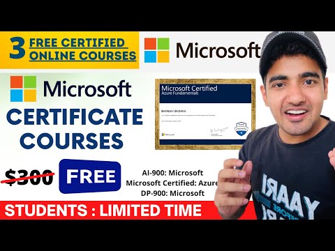 Microsoft Launch 3 Free Certification Courses | Microsoft Free ...