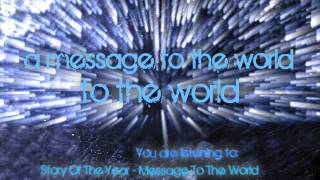 Story Of The Year - Message To The World with Lyrics in HD