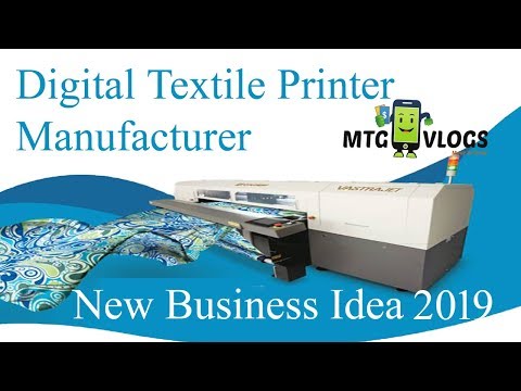 Modern Textile Printing Technology & Machine 