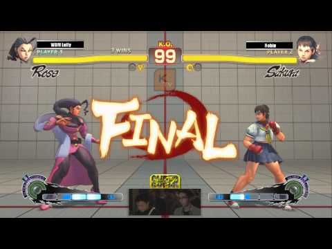 Luffy vs Robin - SSFIV Red Fight District