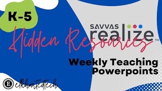 Savvas Realize myView: Weekly Teaching Powerpoints