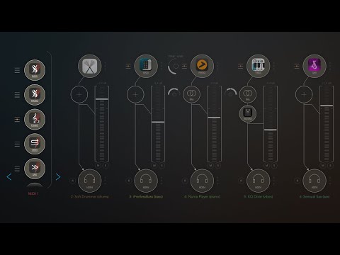 Jam5 ShiftBud MelodyBud ScaleBud2 SnakeBud midiGATEs NumaPlayer KQdixie SensualSax (iPad5-Zé Osório)