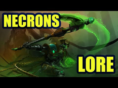 Necrons - LORE - Warhammer 40K - Early History, Rise, Fall and Biotransference