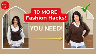 10 Easy Fashion Hacks You'll Wish You Knew Sooner 🍂| Part 4