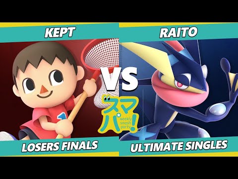 WSP 51 Losers Finals - Raito (Greninja) Vs. kept (Villager) SSBU Ultimate Tournament