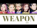 ITZY - Weapon (With Newnion & FLOOR) (Prod. by Czaer) (Color Coded Lyrics Han/Rom/Eng)