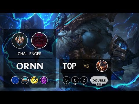 Ornn Top vs Rumble - EUW Challenger Patch 9.12